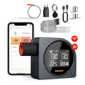 Controlador de Temperatura para Kamado con Ventilador WiFi LCD