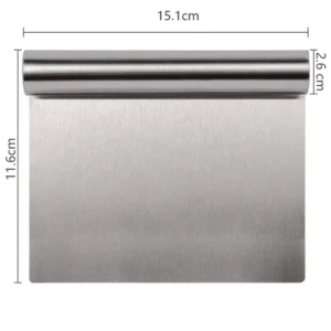 Cortador Raspador De Masa Pastelería Acero Inox - Imagen 4